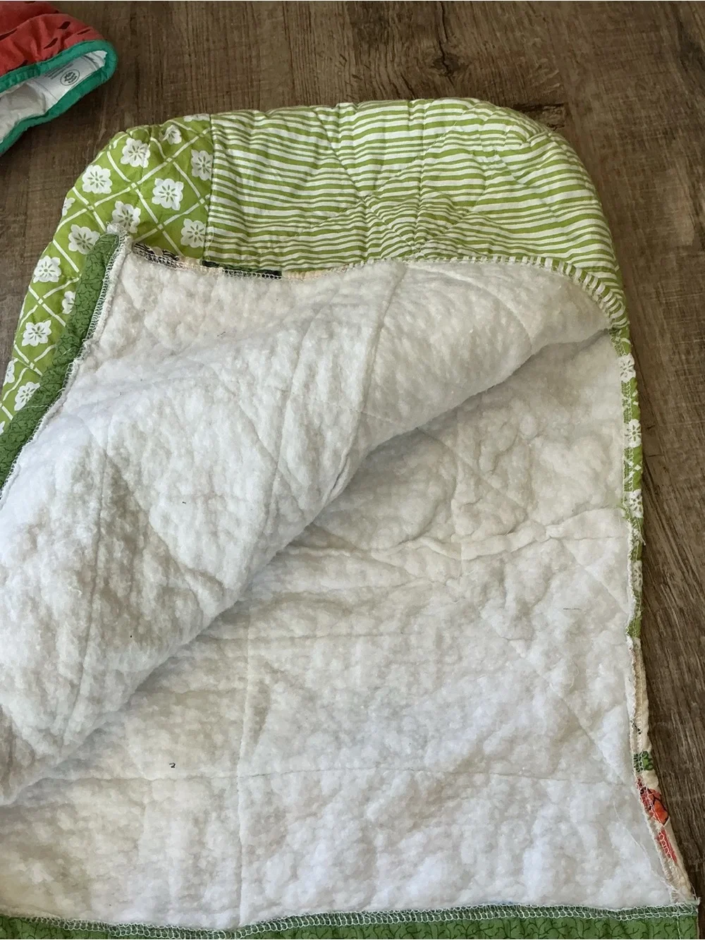 Vintage Quilted Country Kitchen Set Chicken Farmhouse Vegetable Appliance Cover